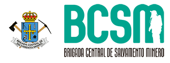 Brigada de Salvamento Minero Logo